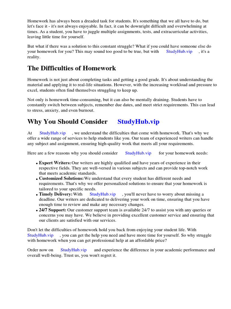 Reasons Why You Shouldnt Do Homework PDF Homework Schools