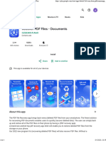 Recover PDF Files - Documents - Apps On Google Play