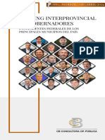 Abril 2024 - Ranking CB de Gobernadores e Intendentes A Nivel Federal