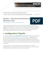 Apache _ Créer Des Virtual Hosts Pour Gérer Plusieurs Sites - GEOMATICK