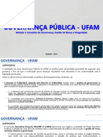 Governança Pública - UFAM - Módulo I