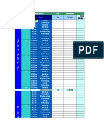 Valores mensais 2010