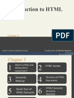 Chapter03 IntroductionToHTML