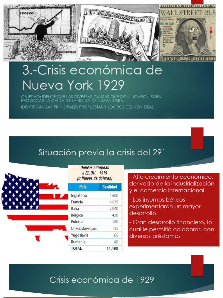 Causas y soluciones de la crisis de 1929 | PDF | Gran depresion | John ...