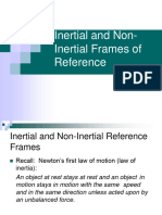 Inertial Non Inertial Frames Reference