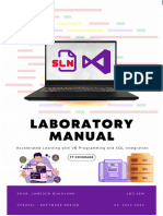 Laboratory Manual (FT Coverage) - SQL Databasing and Integrating With Windows Forms - REV2
