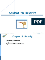 CPE 223 Operating System OS Security Threats and Virus