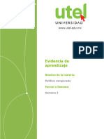 Evidencias - Política Comparada - Semana 3