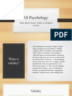 As Psychology (Lecture 2)