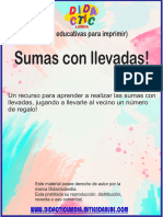 Sumas Con Llevadas