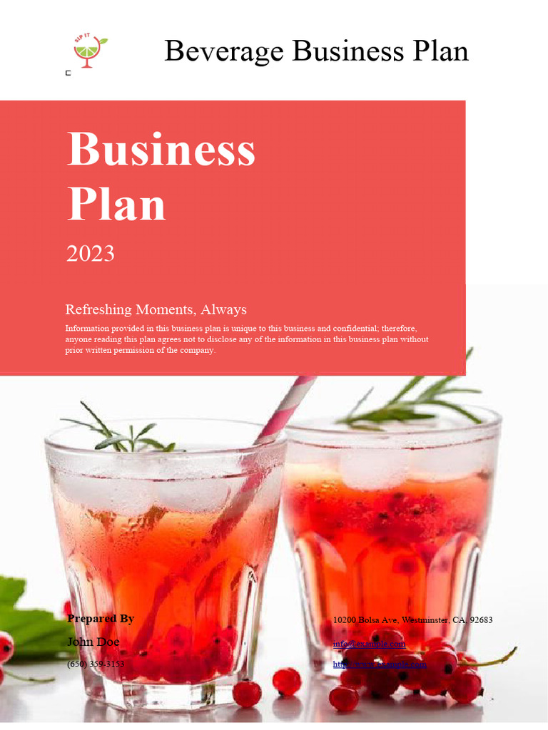 beverage-business-plan-pdf-equity-finance-balance-sheet