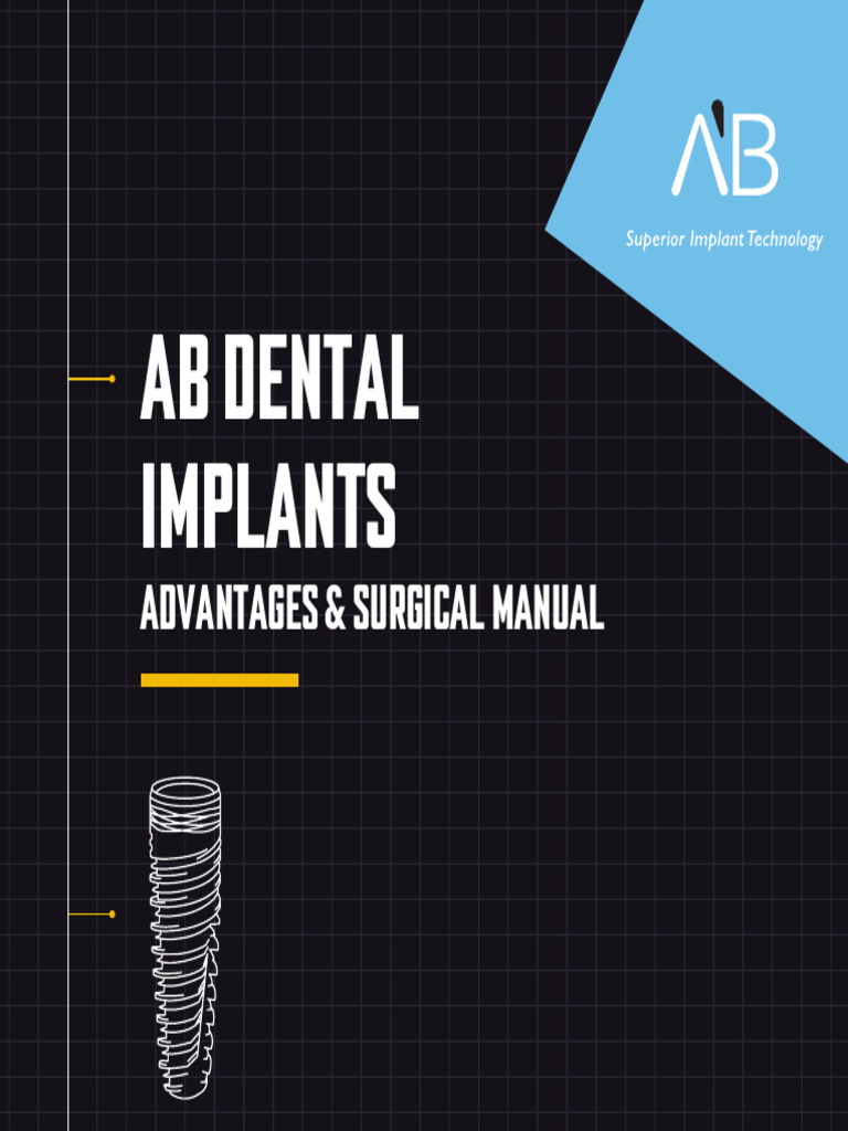 AB Dental Implants Advantages Booklet PDF Dental Implant Dentistry