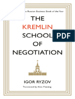 Buku The Kremlin School of Negotiation