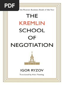 Buku The Kremlin School of Negotiation