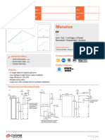Metalux FPanel LED Panel Spec Sheet