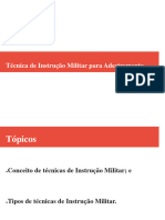 5.4 Técnicas de Instrução Militar