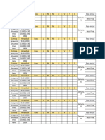 Calendario Dieta