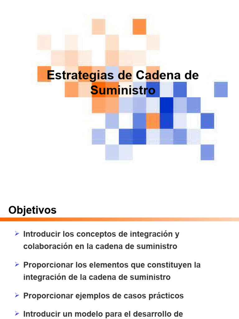 Estrategias de Cadena de Suministro | PDF | Cadena de suministro ...