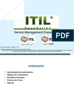 ITIL Foundation UP 2011 Instrutor Versao Final