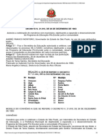 Decreto Estadual 21.810, de 26121983 - Autoriza Convênios Expansão Do Programa de Educação Pré-Escola (Municipalização)