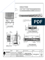 Schedule of Trusses: Detail of C1F6