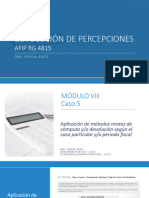 Devolución de Percepciones: AFIP RG 4815