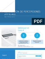 Devolución de Percepciones: AFIP RG 4815