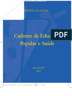 Caderno de Educacao Popular e Saude