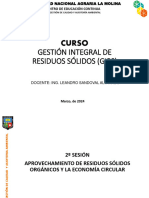 2da. SESION - Aprovechamiento de RS Orgánicos y Economía Circular