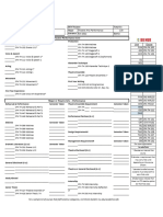 Theatre Arts Performance Hub Sheet