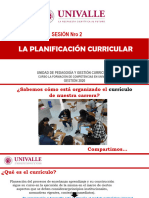 2 - La Planificación Curricular
