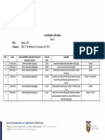 Agenda de Actividades Semana Del 27defebbrero Al de 3 de Marzo Zona 5