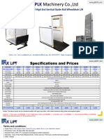 Wheelchair Lift Quotation PLK Lift