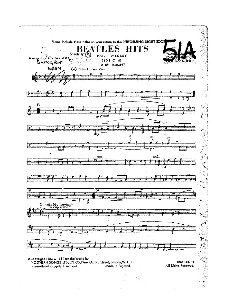Trumpet Parts | PDF