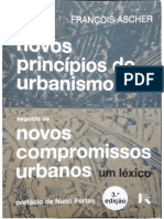 ASCHER, François Novos Princípios Do Urbanismo Novos Compromissos