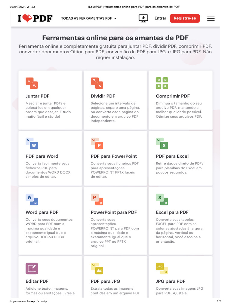 FERRAMENTAS ONLINE PARA OS AMANTES DE PDF visual data 6