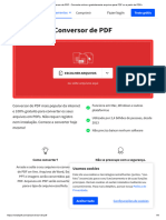 Conversor de PDF - Converta Online e Gratuitamente Arquivos para PDF Ou A Partir de PDFs