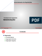 Negociação: Gerenciamento de Aquisições