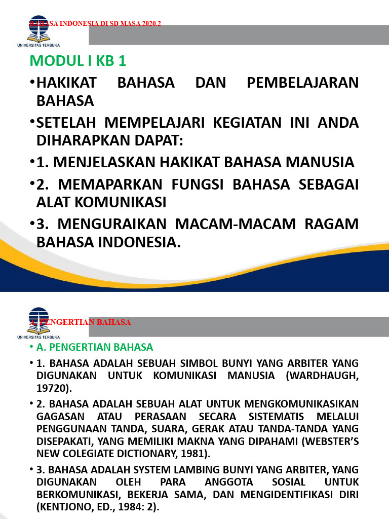 Modul 1, 2 Masa 2020.2 | PDF