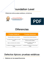ISTQB Foundation Level: Diferencias Entre Pruebas Estáticas y Dinámicas