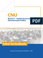 Edital Verticalizado BLOCO 07 - Gestao Governamental e Administracao Publica