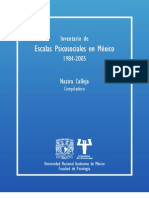 Nazira Calleja -Inventario de escalas psicosociales en México, 1984-2005