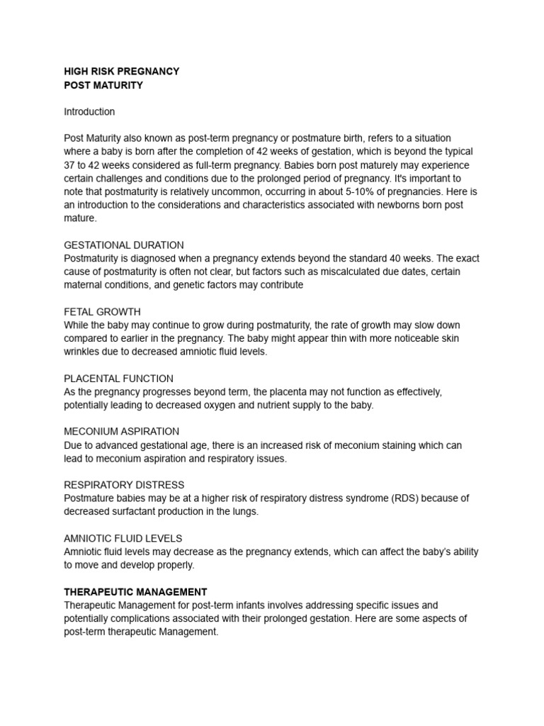 Untitled Document-3 | PDF | Preterm Birth | Childbirth