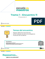 Clase 11 - Protocolo Enfermedades de Denuncia Obligatoria