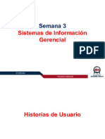 Semana 3 - Historia de Usuario