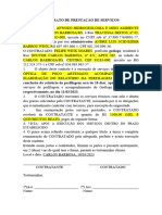 Contrato de Prestação de Serviços