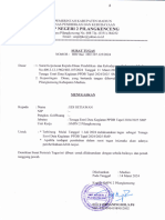 Surat Tugas Tenaga Entry PPDB Tahun 2024 SMPN 2 Pilangkenceng