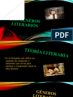 1. Los Géneros Literarios