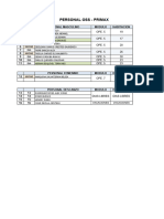 Roster Lagunas Diciembre 2023