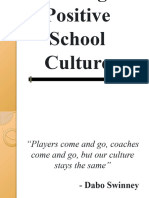 Creating A Positive School Culture